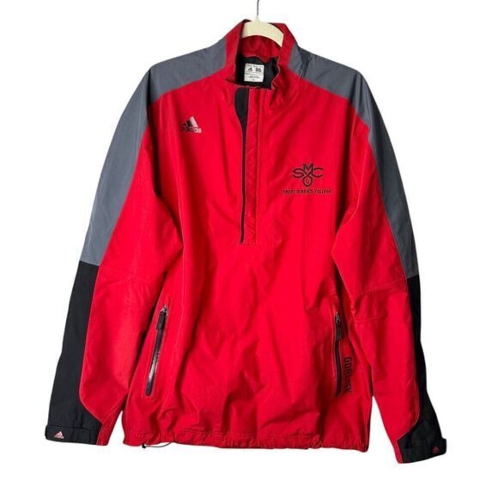 Adidas Gore-Tex Pullover 90's Jacket size L‎ Saint Mary's College Windbreaker